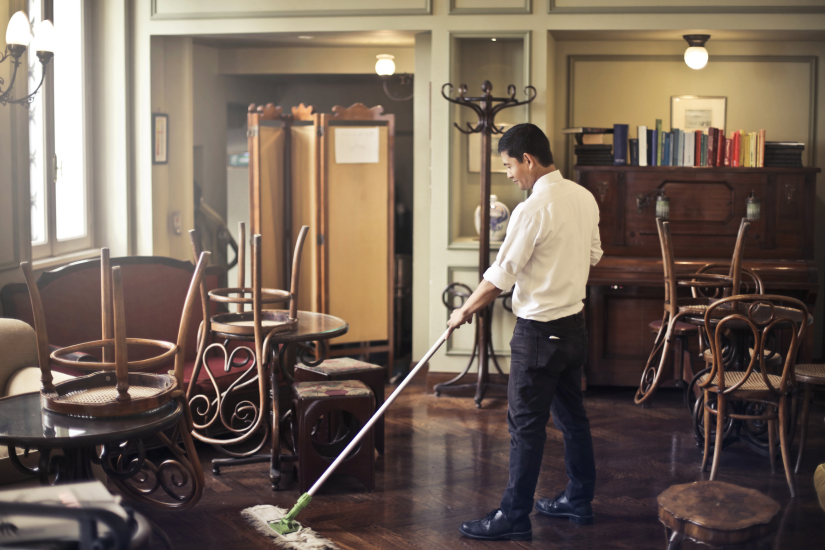 Restaurant Floor Cleaning